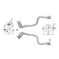 Magnaflow Catalytic Converter for RENAULT