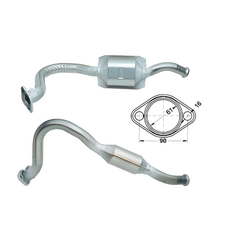 Direc fit CAT and DPF Magnaflow Magnaflow Catalytic Converter for RENAULT | races-shop.com