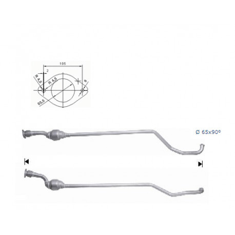 Direc fit CAT and DPF Magnaflow Magnaflow Catalytic Converter for RENAULT RENAULT | races-shop.com