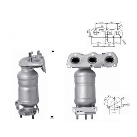 Direc fit CAT and DPF Magnaflow Magnaflow Catalytic Converter for SKODA VOLKSWAGEN | races-shop.com