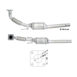 Magnaflow Catalytic Converter for SKODA VOLKSWAGEN
