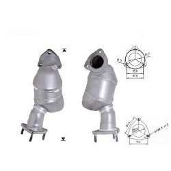 Magnaflow Catalytic Converter for SKODA VOLKSWAGEN