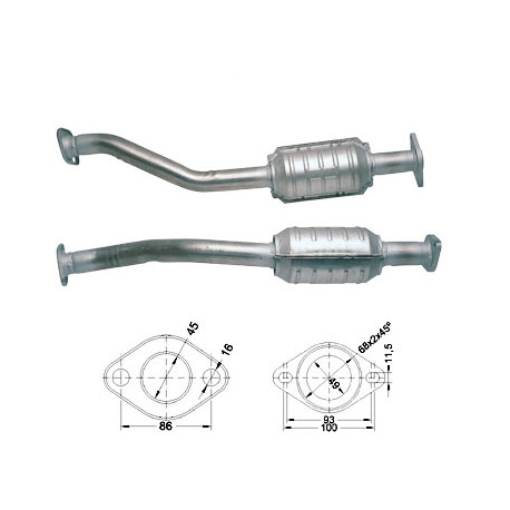 Direc fit CAT and DPF Magnaflow Magnaflow Catalytic Converter for SUZUKI | races-shop.com
