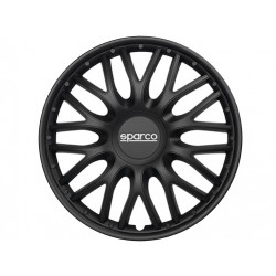 SPARCO wheel covers ROMA - 14" (Black) DAMAGED