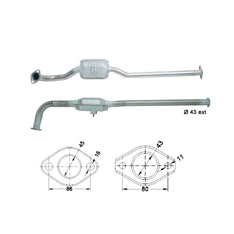 Direc fit CAT and DPF Magnaflow Magnaflow Catalytic Converter for SUZUKI | races-shop.com