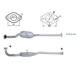 Magnaflow Catalytic Converter for SUZUKI