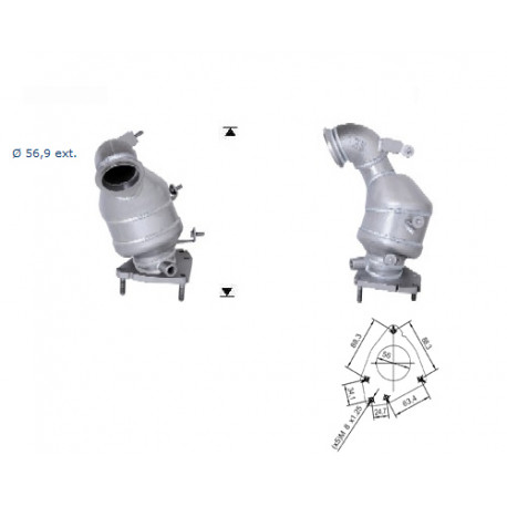 Direc fit CAT and DPF Magnaflow Magnaflow Catalytic Converter for SUZUKI | races-shop.com