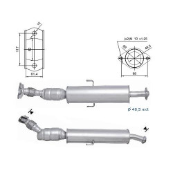 Magnaflow Catalytic Converter for TOYOTA