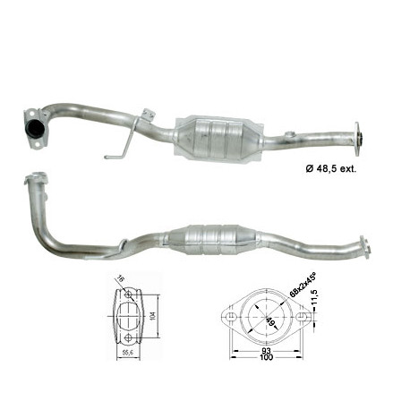 Direc fit CAT and DPF Magnaflow Magnaflow Catalytic Converter for TOYOTA | races-shop.com