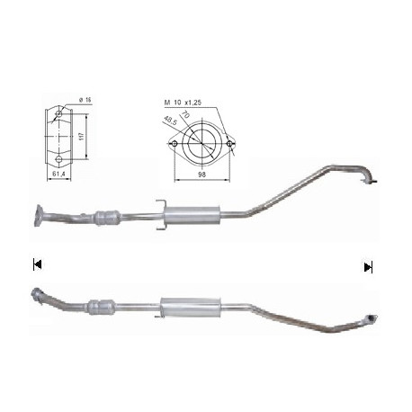 Direc fit CAT and DPF Magnaflow Magnaflow Catalytic Converter for TOYOTA | races-shop.com