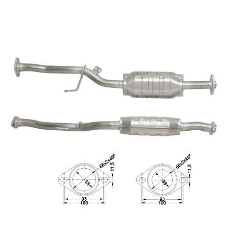 Direc fit CAT and DPF Magnaflow Magnaflow Catalytic Converter for TOYOTA | races-shop.com