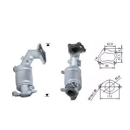 Direc fit CAT and DPF Magnaflow Magnaflow Catalytic Converter for TOYOTA | races-shop.com