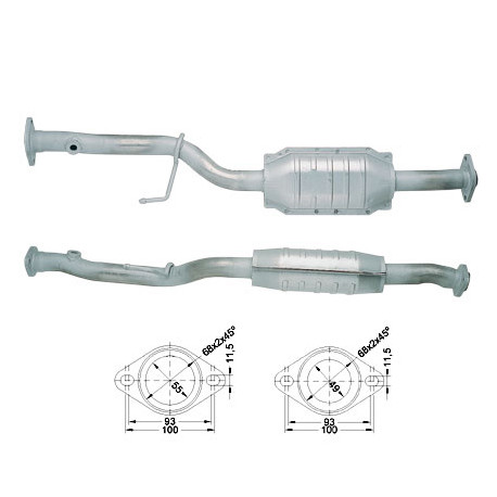 Direc fit CAT and DPF Magnaflow Magnaflow Catalytic Converter for TOYOTA | races-shop.com