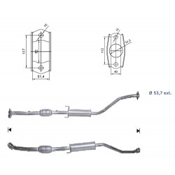 Magnaflow Catalytic Converter for TOYOTA