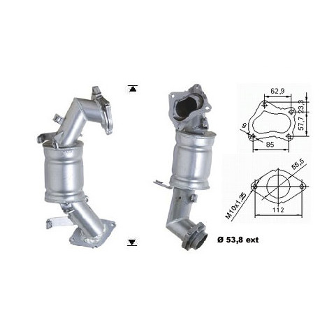 Direc fit CAT and DPF Magnaflow Magnaflow Catalytic Converter for TOYOTA | races-shop.com