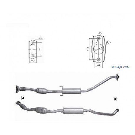 Direc fit CAT and DPF Magnaflow Magnaflow Catalytic Converter for TOYOTA | races-shop.com