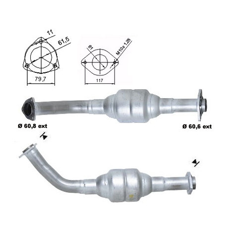 Direc fit CAT and DPF Magnaflow Magnaflow Catalytic Converter for TOYOTA | races-shop.com