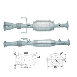 Magnaflow Catalytic Converter for TOYOTA