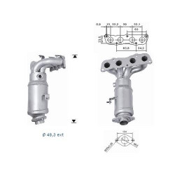 Magnaflow Catalytic Converter for TOYOTA