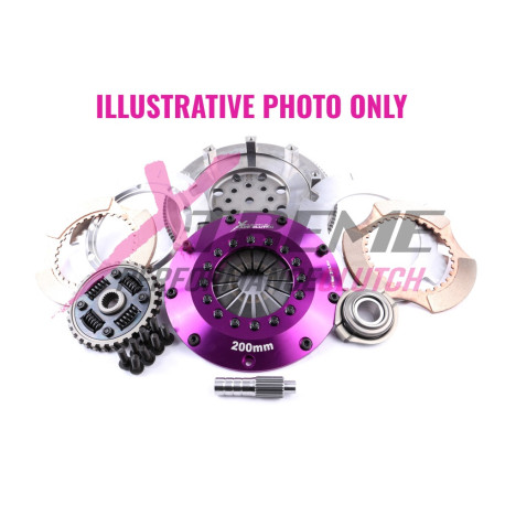 Clutches and flywheels Xtreme KTY20531-2B Xtreme Performance 200mm Sprung Ceramic Twin Plate Clutch Kit Incl Flywheel 1200Nm | races-shop.com