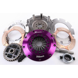 KNI20530-2B Xtreme Performance 200mm Sprung Ceramic Twin Plate Clutch Kit Incl Flywheel 1200Nm
