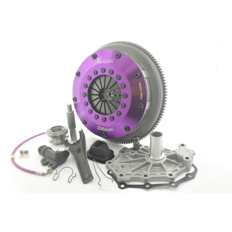 Clutches and flywheels Xtreme KNI20526-2B Xtreme Performance 200mm Sprung Ceramic Twin Plate Clutch Kit Incl Flywheel 1200Nm | races-shop.com