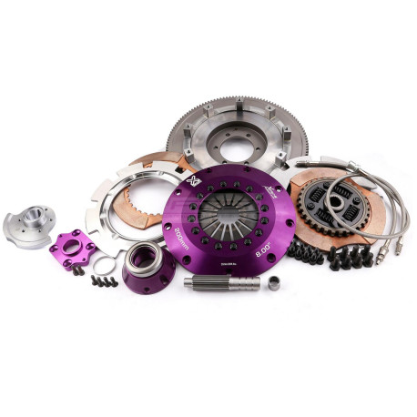 Clutches and flywheels Xtreme KMZ20680-2B Xtreme Performance 200mm Sprung Ceramic Twin Plate Clutch Kit Incl Flywheel & CSC 1200Nm | races-shop.com