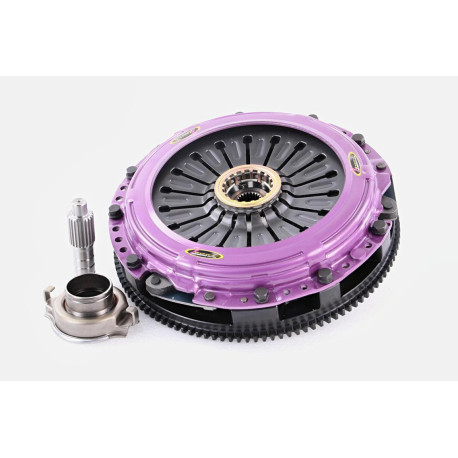 Clutches and flywheels Xtreme KMI23523-2A Xtreme Performance 230mm Sprung hub Organic Twin Plate Clutch Kit Incl Flywheel 1000Nm | races-shop.com