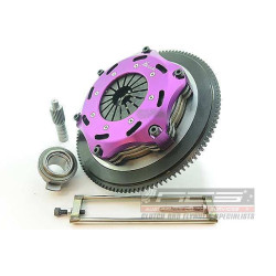 KMI18523-2E Xtreme Performance 184mm Rigid Ceramic Twin Plate Clutch Kit Incl Flywheel 1220Nm