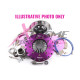 Clutches and flywheels Xtreme KFD23661-2E Xtreme Performance 230mm Rigid Ceramic Twin Plate Clutch Kit Incl Flywheel & CSC 1800Nm | races-shop.com