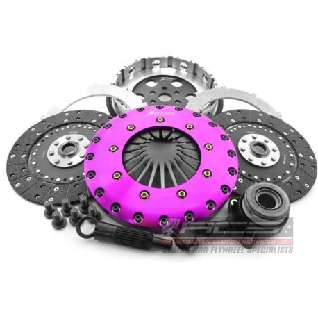 Clutches and flywheels Xtreme KFD23659-2G Xtreme Performance 230mm Organic Twin Plate Clutch Kit Incl Flywheel & CSC 1200Nm | races-shop.com