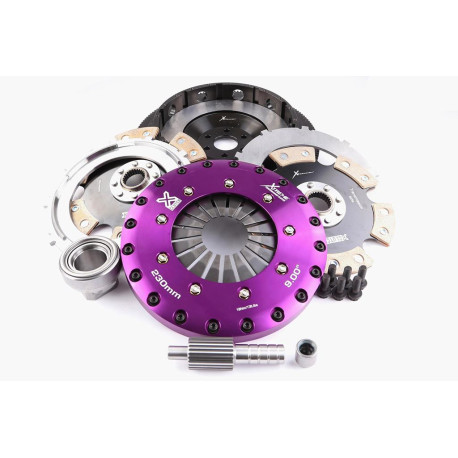 Clutches and flywheels Xtreme KFD23587-2E Clutch Kit Xtreme Performance Conversion kit 230mm Ceramic Twin Plate Incl Flywheel | races-shop.com