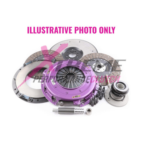 Clutches and flywheels Xtreme KCR27636-2G Xtreme Performance 270mm Organic Twin Plate Clutch Kit Incl Flywheel & CSC 1300Nm | races-shop.com