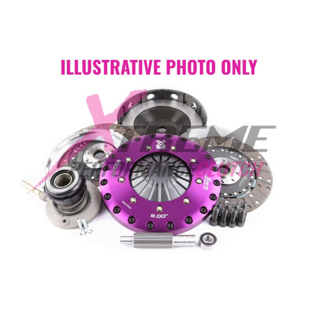 Clutches and flywheels Xtreme KCR23630-2G Xtreme Performance 230mm Organic Twin Plate Clutch Kit Incl Flywheel & CSC 1200Nm | races-shop.com