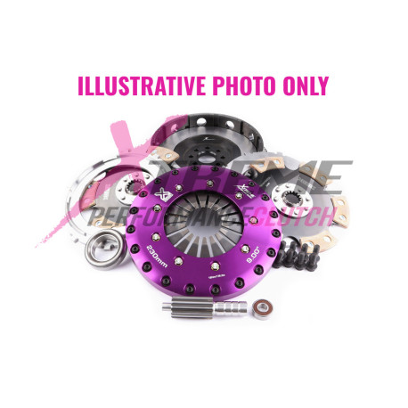 Clutches and flywheels Xtreme KBM23597-2E Xtreme Performance 230mm Rigid Ceramic Twin Plate Clutch Kit Incl Flywheel 1800Nm | races-shop.com