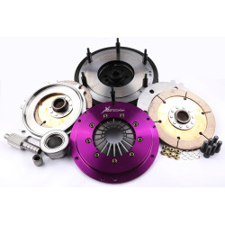 KBM20525-2E Xtreme Performance 200mm Rigid Ceramic Twin Plate Clutch Kit Incl Flywheel 1200Nm