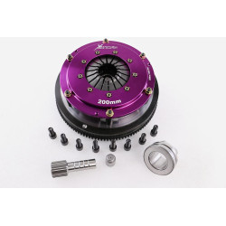 KBM20524-2B Xtreme Performance 200mm Sprung Ceramic Twin Plate Clutch Kit Incl Flywheel 1200Nm