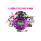 Clutches and flywheels Xtreme FMZ004C-CW2-K Counterweight for FMZ004C flywheel with flywheel bolts | races-shop.com