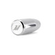 Shifter knobs Mishimoto shift knob- silver/ black | races-shop.com