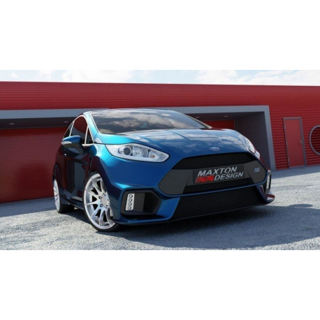 Outlet FRONT BUMPER FIESTA MK7 FACELIFT (FOCUS RS 2015 LOOK) DAMAGED | races-shop.com