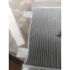 Outlet Universal aluminium radiator (2 inputs and 2 outputs) - 650x510x63mm DAMAGED | races-shop.com