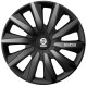 SPARCO wheel accessories SPARCO wheel covers MILANO - 14" (Black/Grey) | races-shop.com