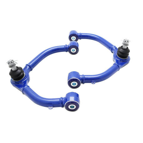 Polyurethane bushings SuperPro Front Upper Control Arm Complete Assembly Fixed Offset + Ball Joint +2° Caster for RAM 1500, Dodge Ram 1500 | races-shop.com