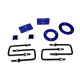 SuperPro SuperPro Front & Rear Easy Lift Kit for Mitsubishi L200/Triton ML, MN 2WD, ML, MN 4WD 2006-2015 | races-shop.com
