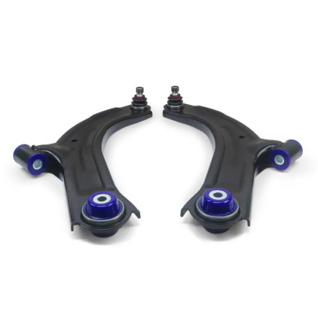 Polyurethane bushings SuperPro Front Lower Control Arm Assembly Kit + Ball Joint for Nissan Cube/Note/Tiida | races-shop.com