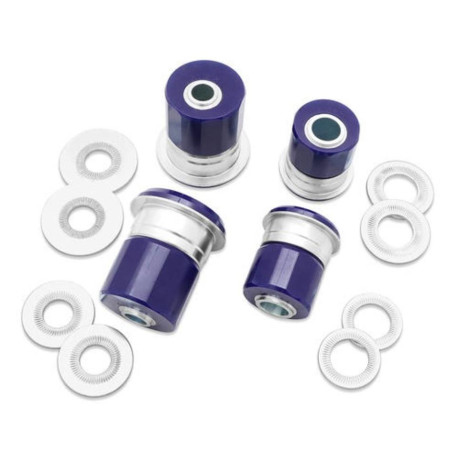 SuperPro Front LCA - Inner Fore & Aft Offset Bushing Set (80ShA) | races-shop.com
