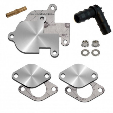 Outlet EGR removal plug with gaskets suitable for AUDI, VW, SKODA with 1.9/2.0 TDI INCOMPLETE | races-shop.com