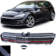 Outlet Sport grille without emblem black gloss fit for VW Golf 7 12-17 OPENED | races-shop.com