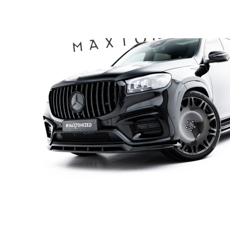Body kit and visual accessories Front Splitter Mercedes-Benz GLS AMG-Line X167 Facelift | races-shop.com