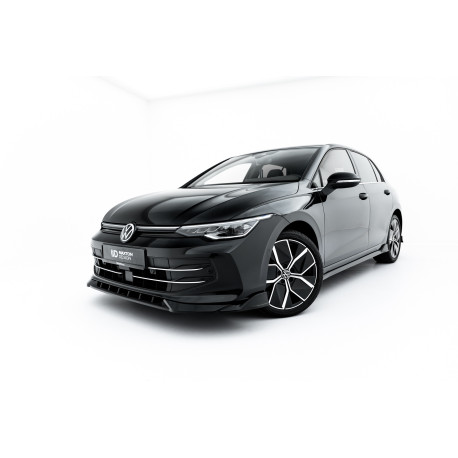 Body kit and visual accessories Front Splitter V.1 Volkswagen Golf Mk8 Facelift | races-shop.com